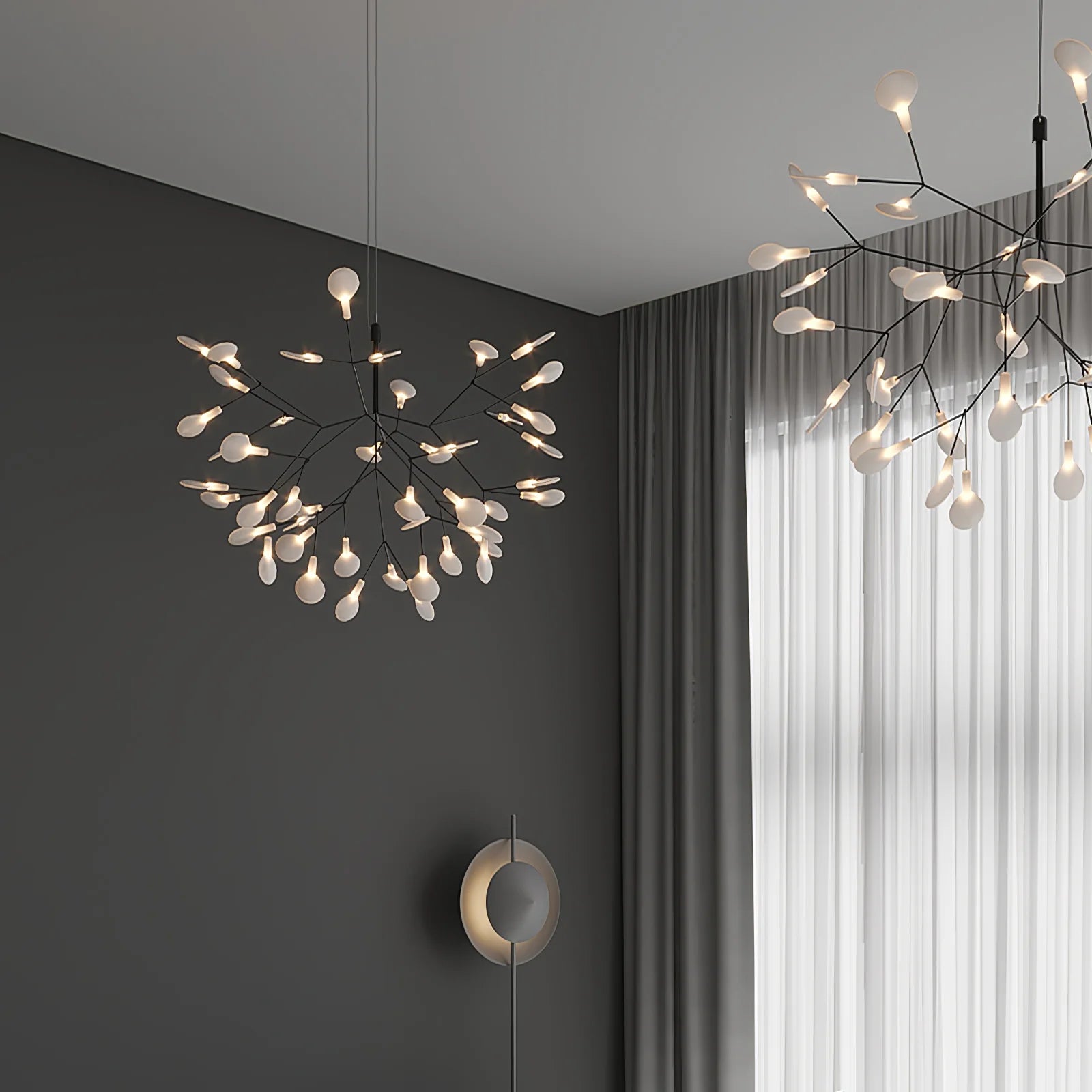 Lampadario LED Lunar Firefly