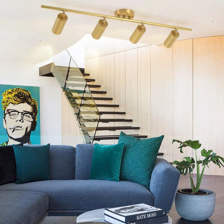 Justerbar cylindervægspotlight