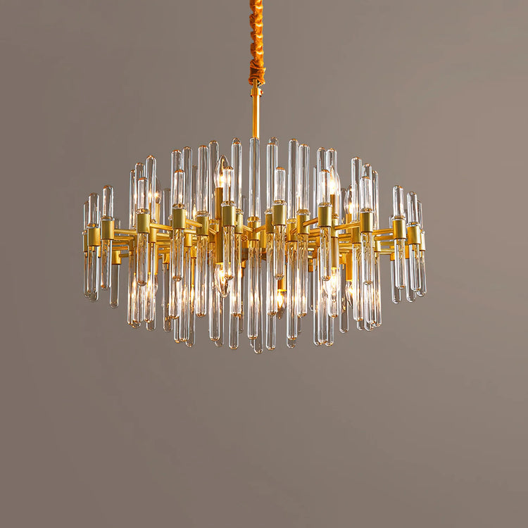 Elegant Ornate Crystal Chandelier