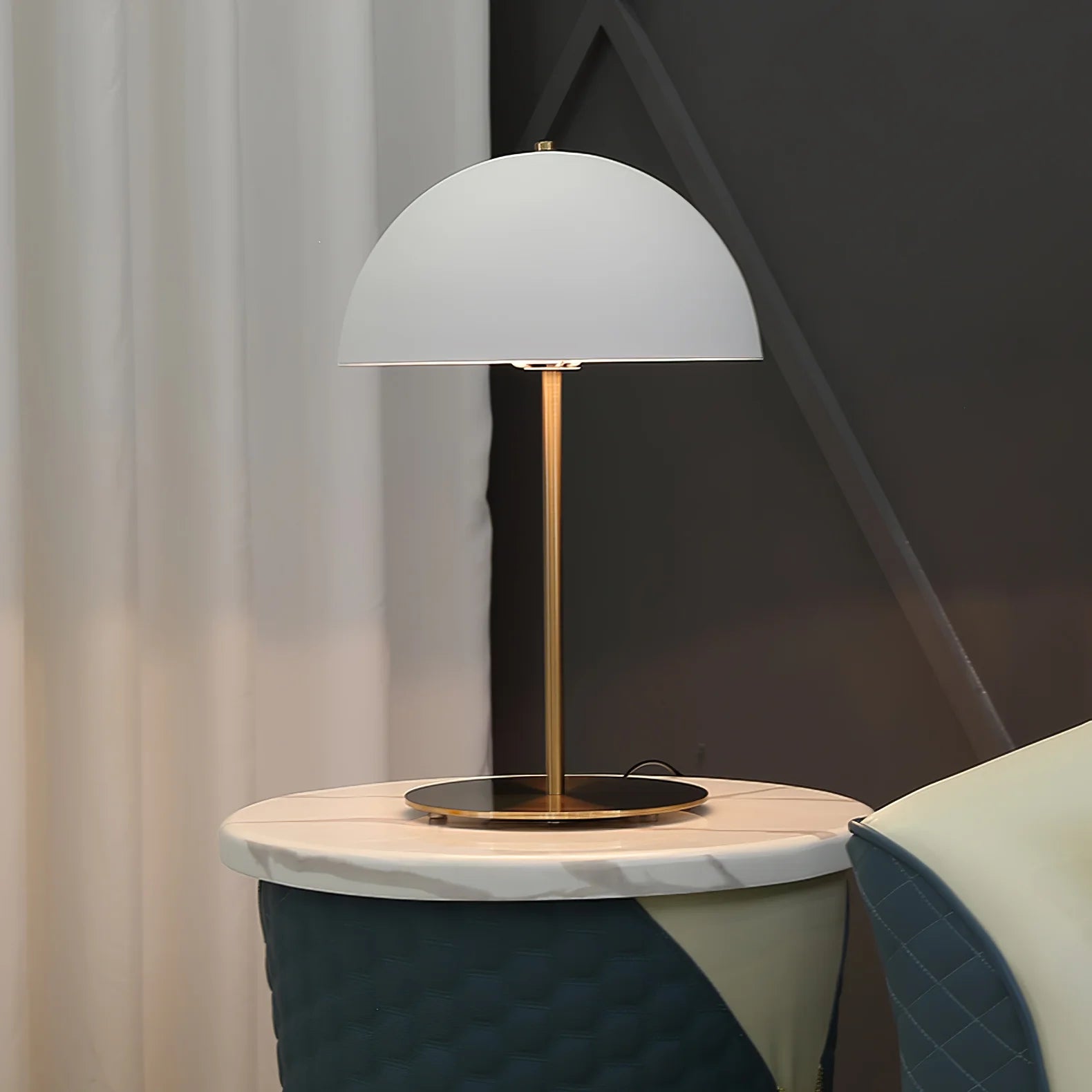 Whimsical Dome Iron Table Light