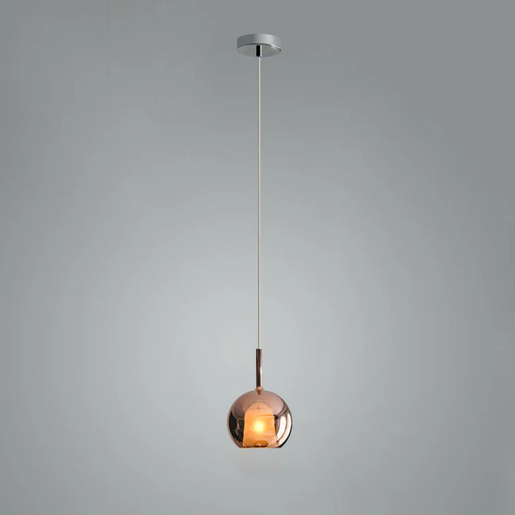 Minimalist Spherical Glass Pendant Light