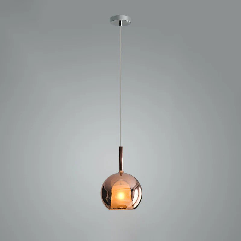 Lampada a sospensione a sfera luminosa