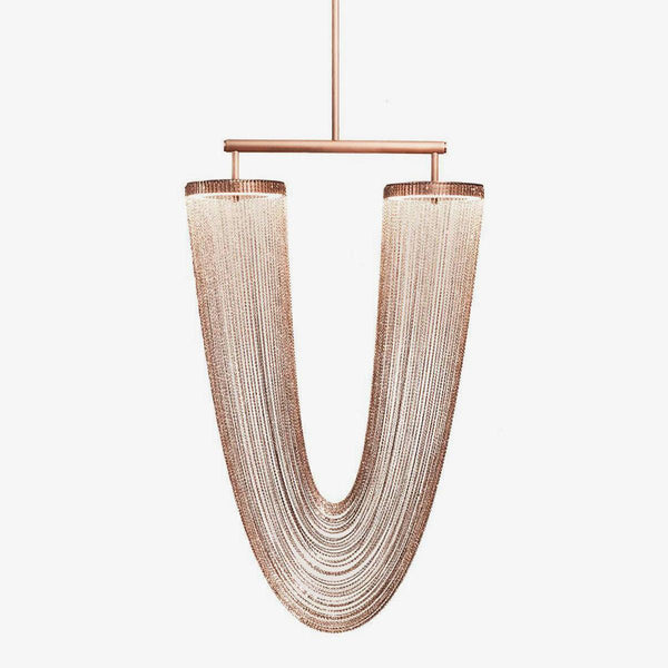 Elegant Drapery Pendant Light