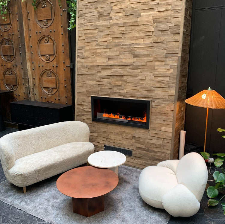 Minimalistisk Cone Bamboo Gulvlampe