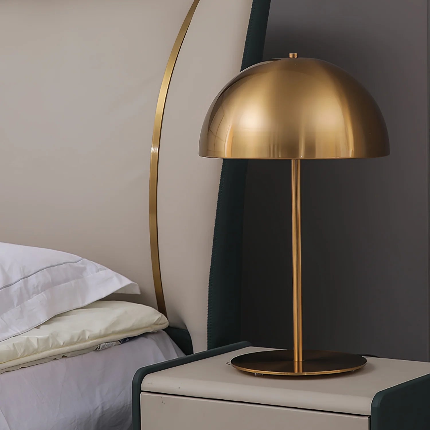 Whimsical Dome Iron Table Light