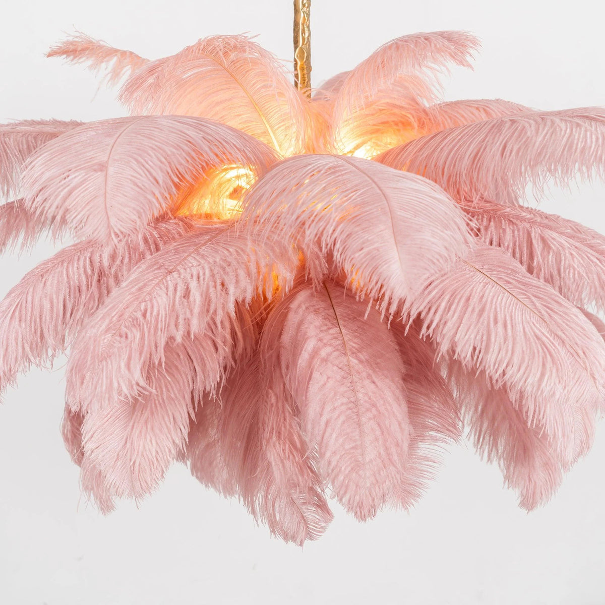 Plume de luxe lysekrone