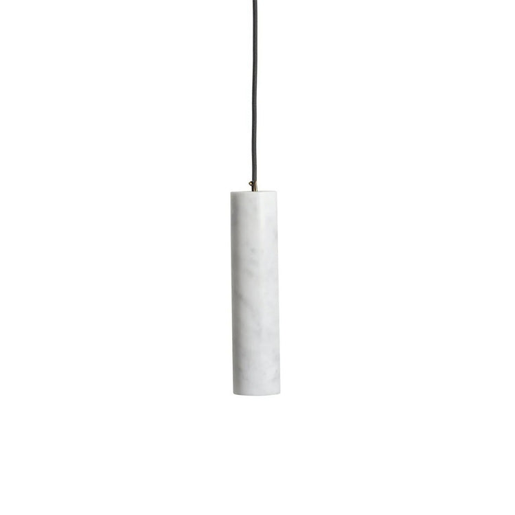 Elegant Cylinder Marble Pendant Light