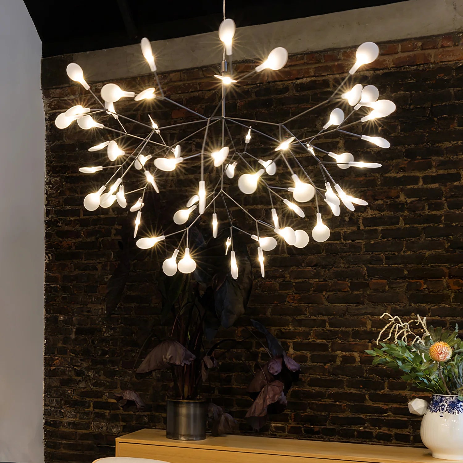 Lampadario LED Lunar Firefly