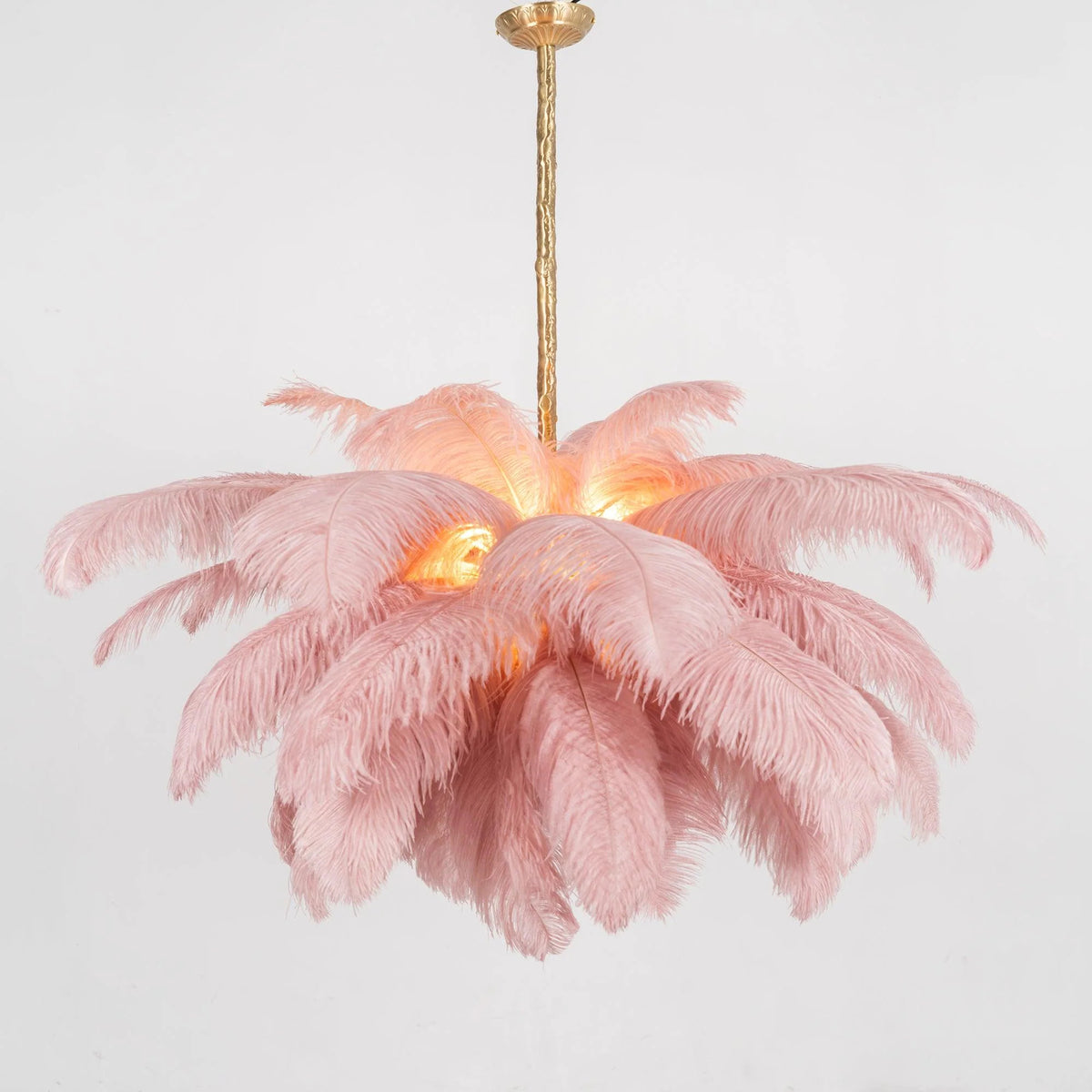 Plume de luxe lysekrone