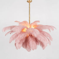 Plume de luxe lysekrone