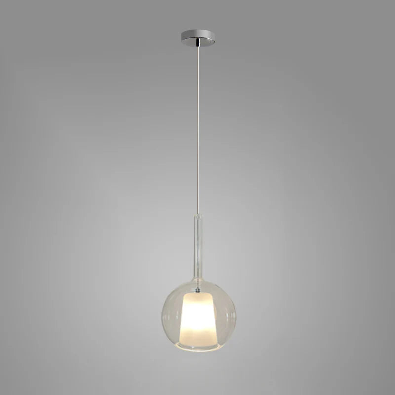 Lampada a sospensione a sfera luminosa