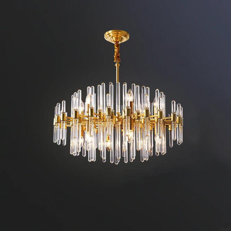 Elegant Ornate Crystal Chandelier