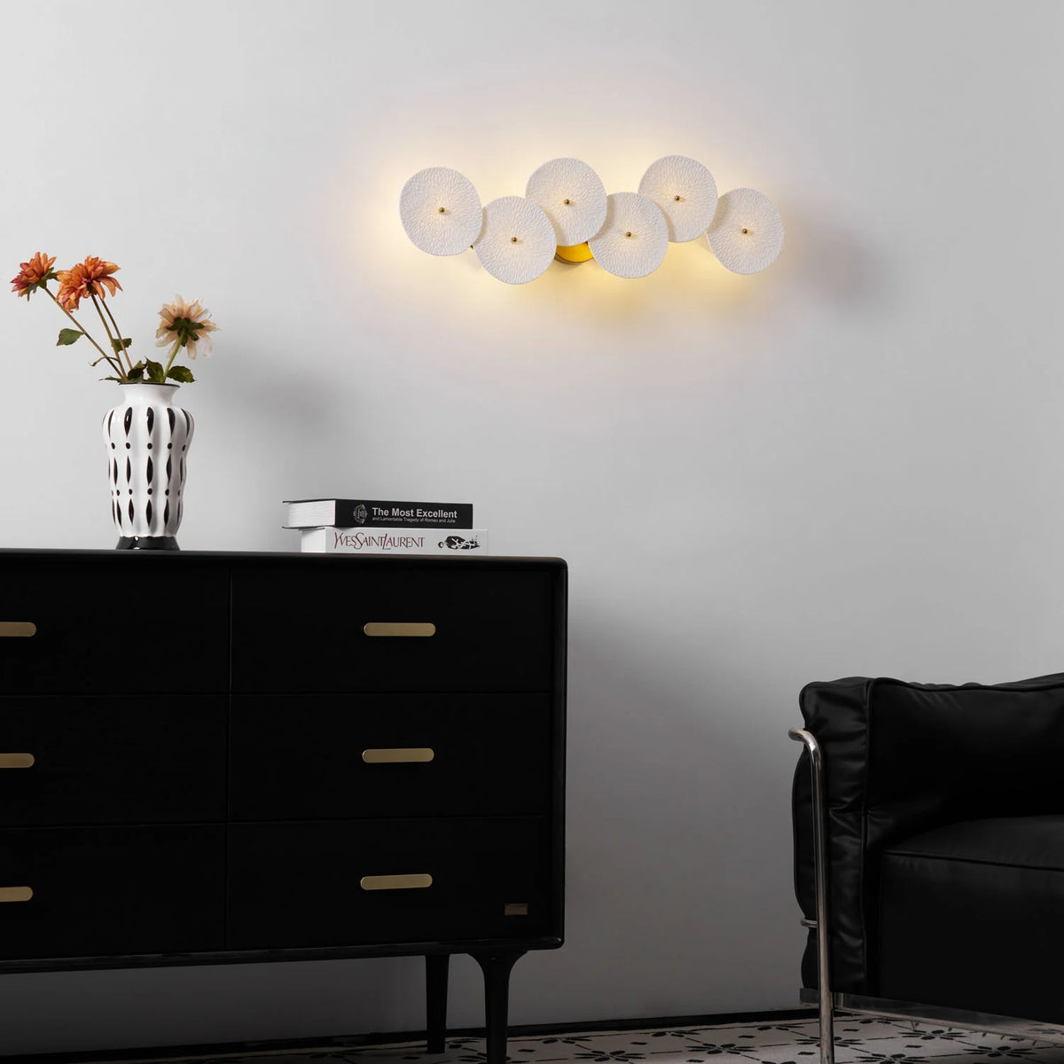 Lotus Bloom Wall Sconce