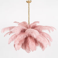 Plume de luxe lysekrone