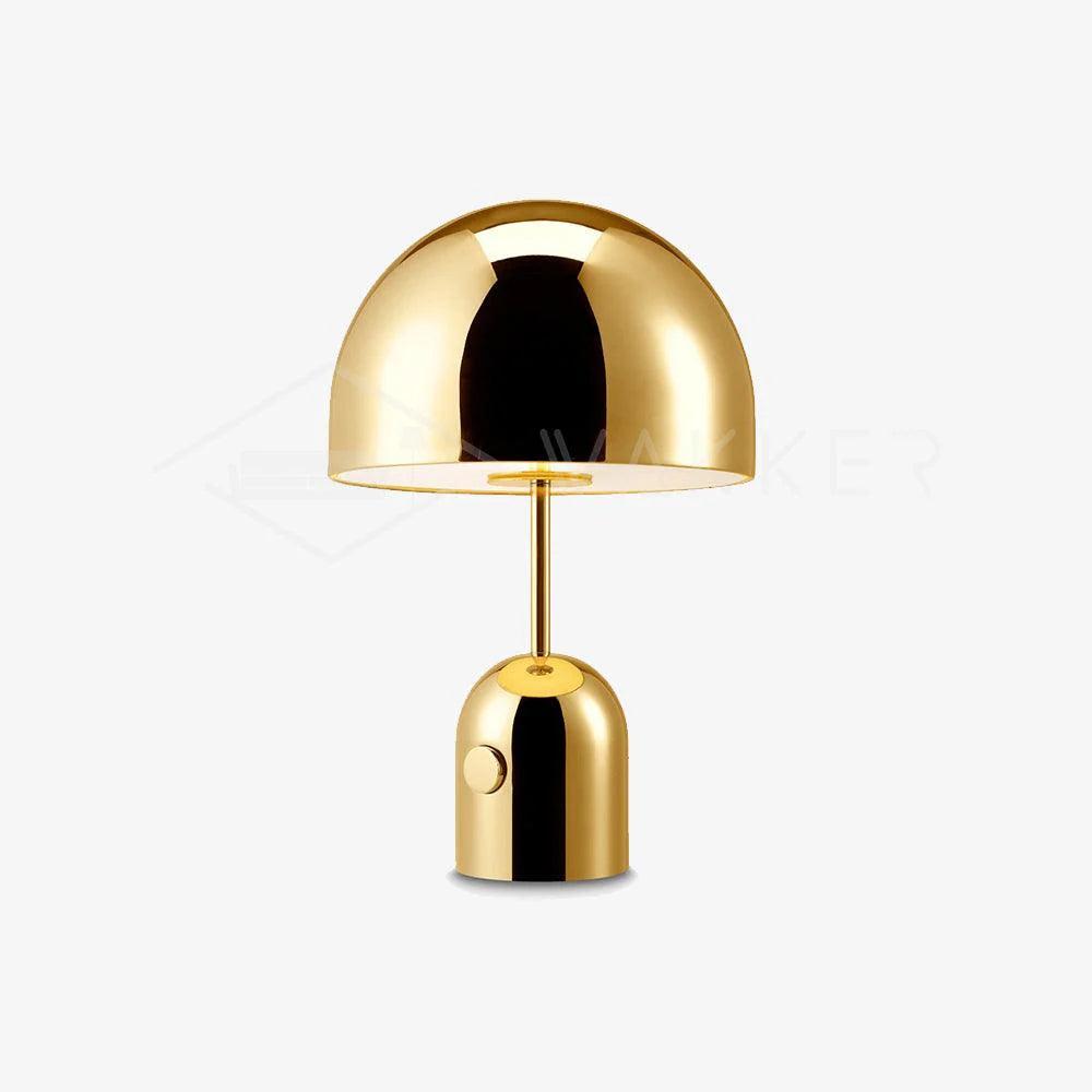 Modern Metallic Dome Iron Table Lamp