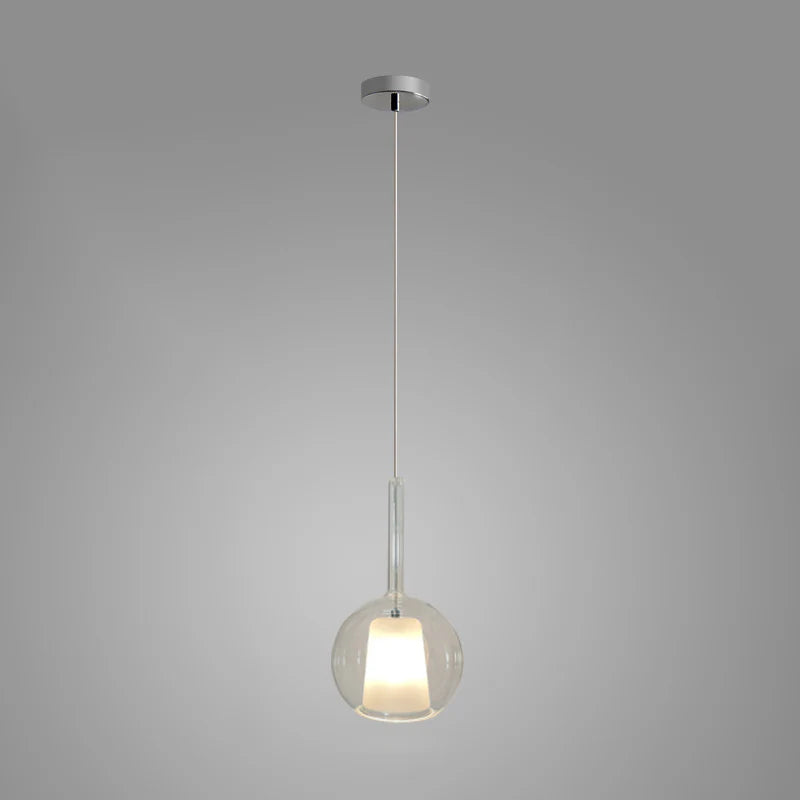 Lampada a sospensione a sfera luminosa