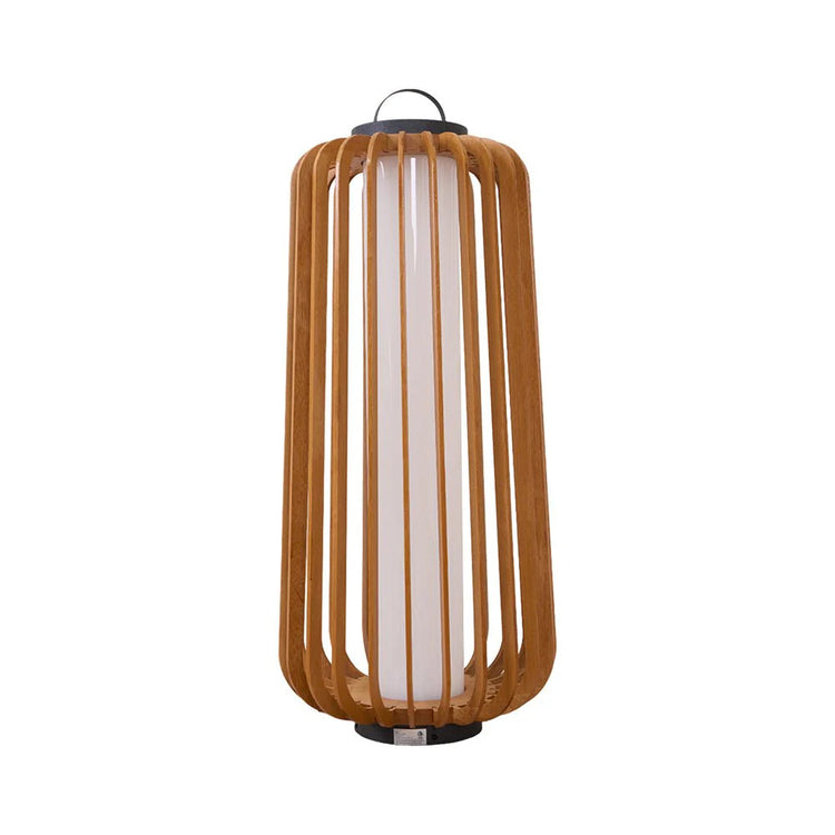 Modern Ribbed Acrylic Table Lamp