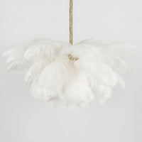 Plume de luxe lysekrone