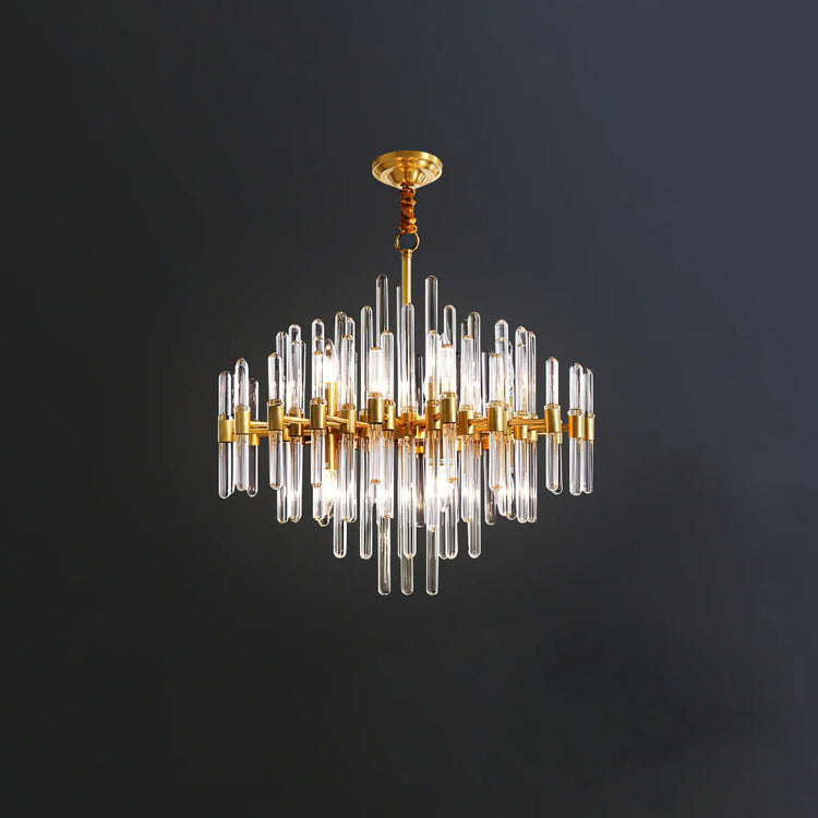 Elegant Ornate Crystal Chandelier