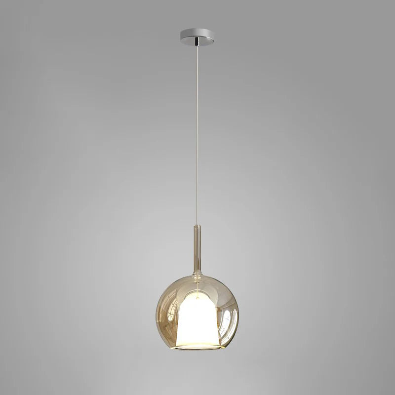 Lampada a sospensione a sfera luminosa