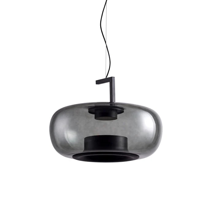 Suspension contemporaine en verre soufflé