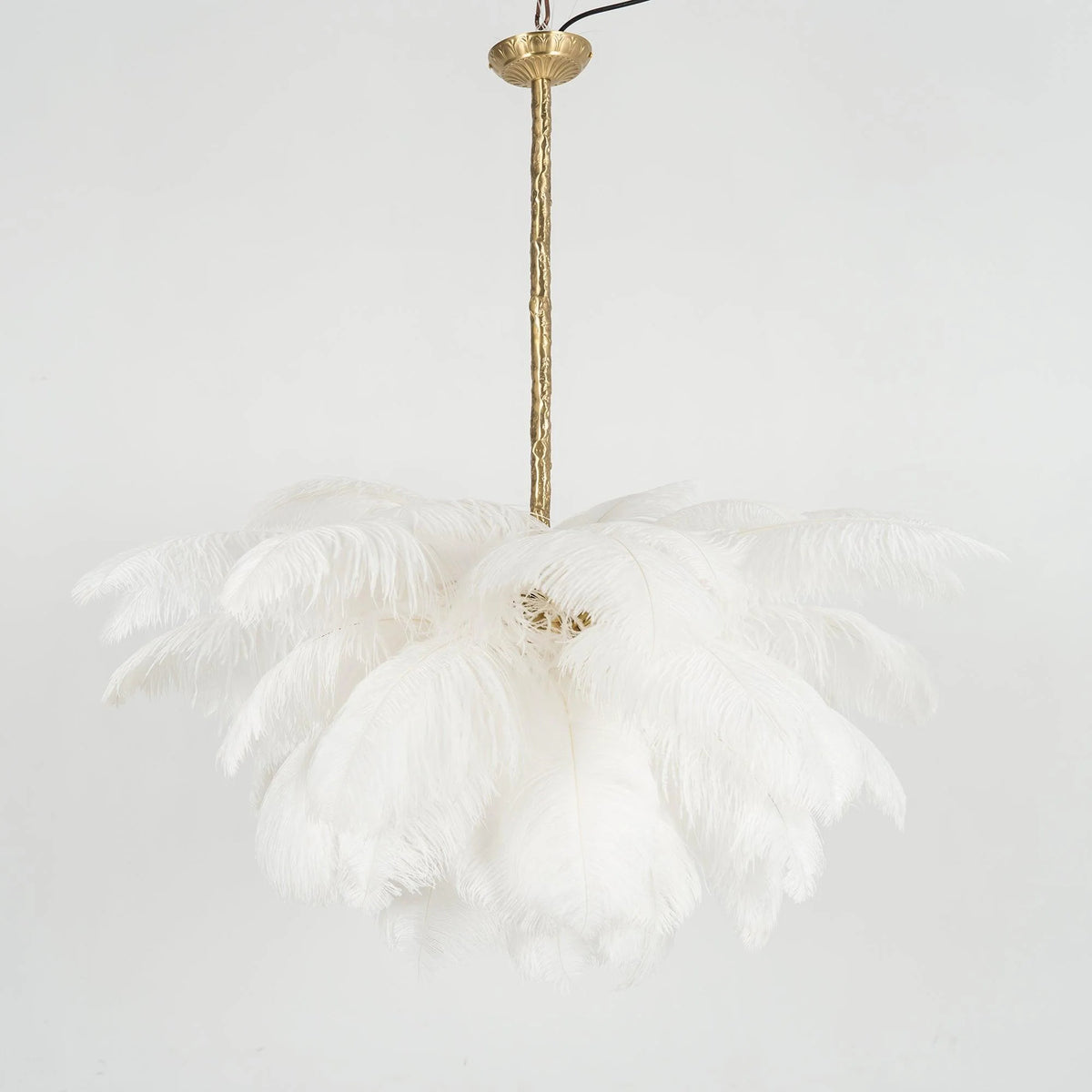 Plume de luxe lysekrone