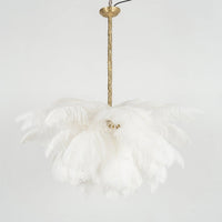 Plume de luxe lysekrone