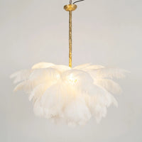 Plume de luxe lysekrone