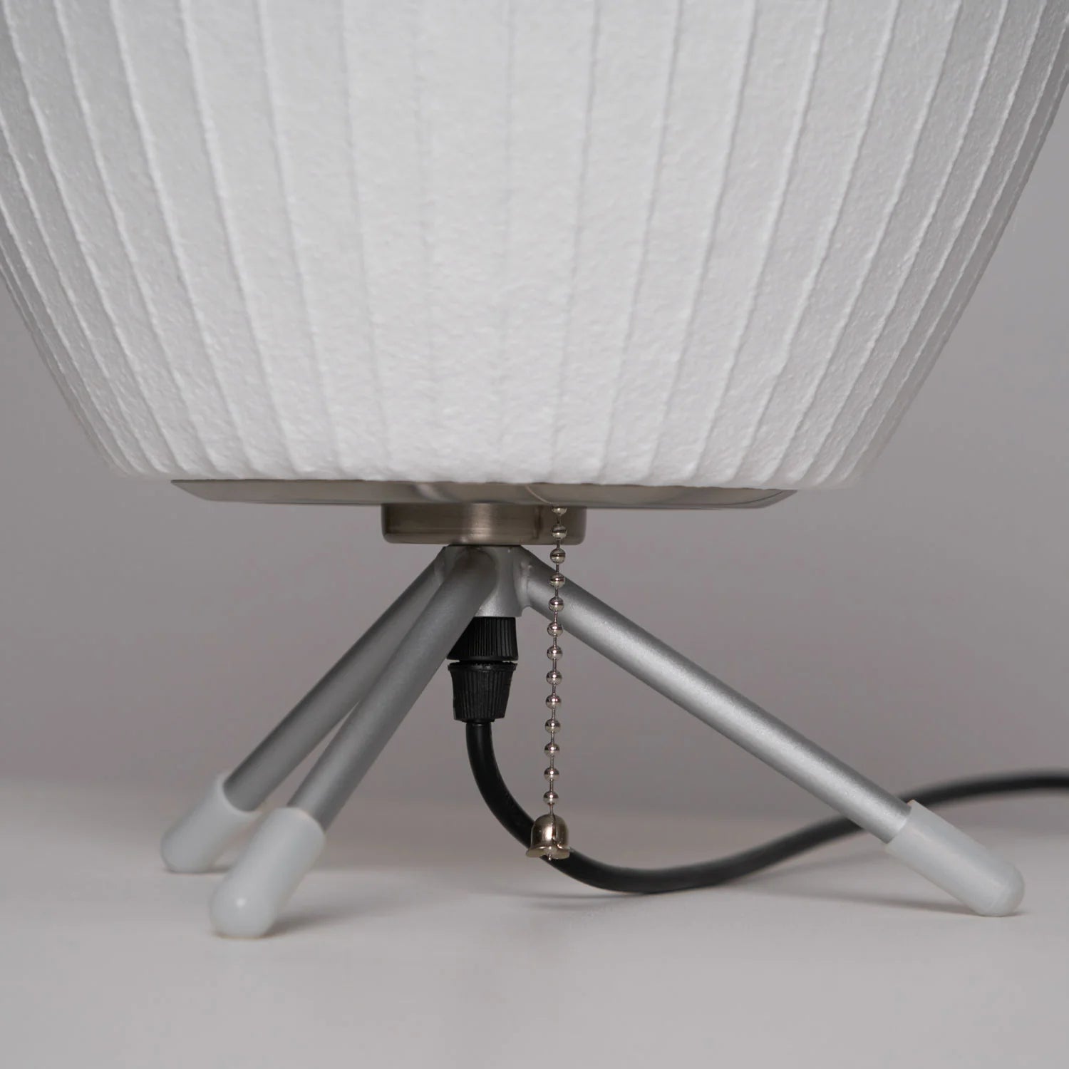 Classical Oval Imitation Silk Table Lamp