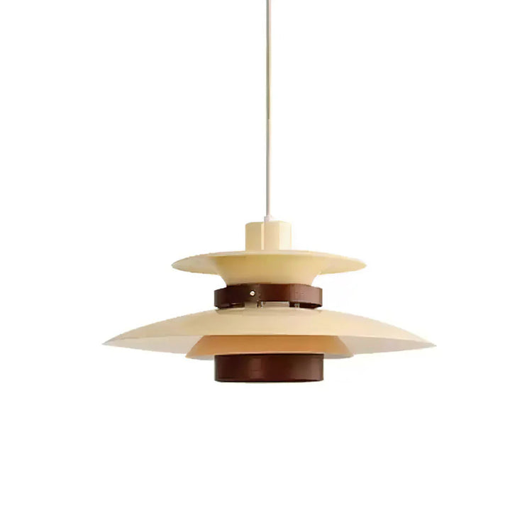 Modern Multi-layered Wooden Pendant Light