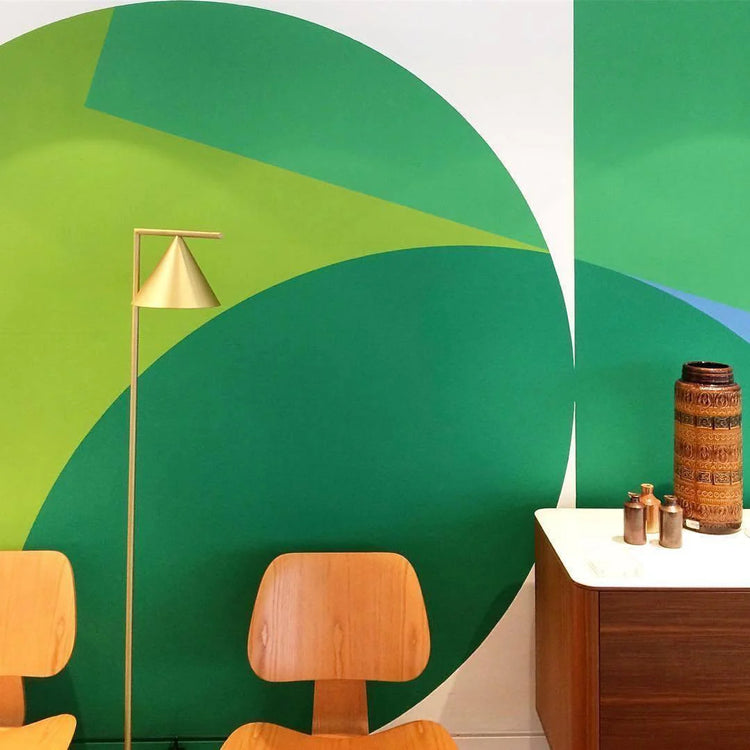 Moderne lineær metalgulvlampe