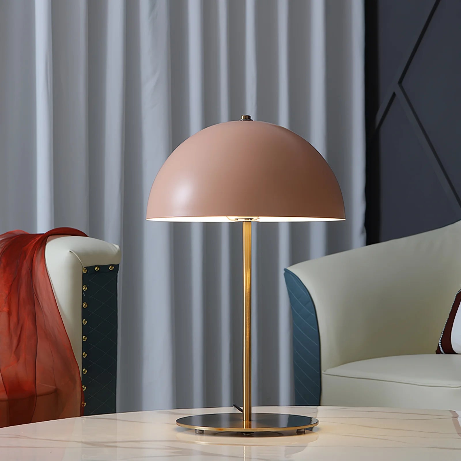 Whimsical Dome Iron Table Light