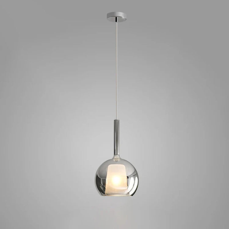 Minimalist Spherical Glass Pendant Light