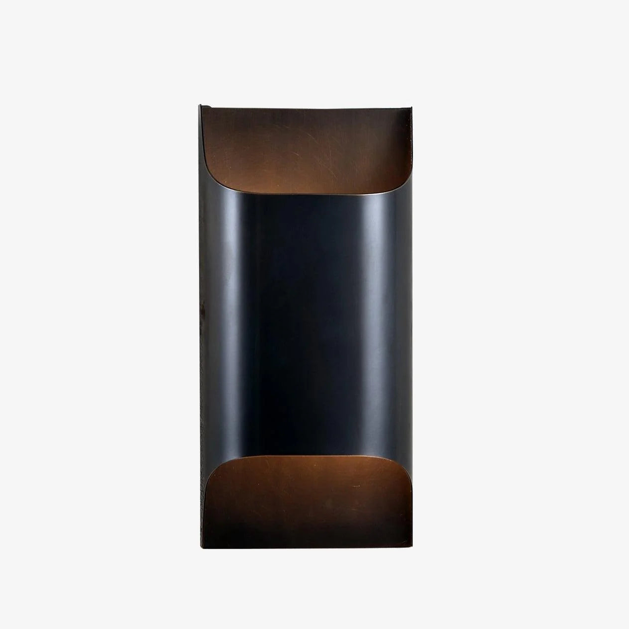 Applique Murale Quadrate Vintage en Laiton