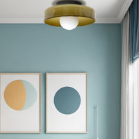 Glarefusie Modern Round Flush Mount plafondlicht
