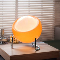 Vintage Bauhaus Egg Shape Table Lamp