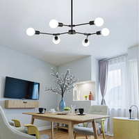 Moderne elegante flere spuls loftslys