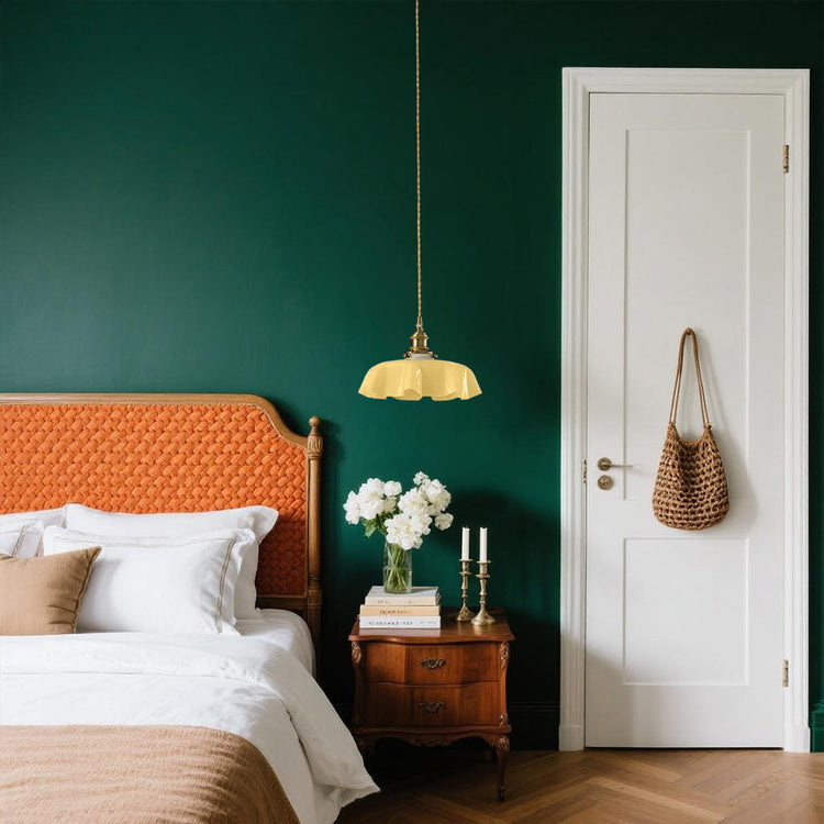 Nordic Modern Flower Glass Pendant Light