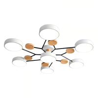 Plafonnier LED circulaire moderne nordique en acrylique
