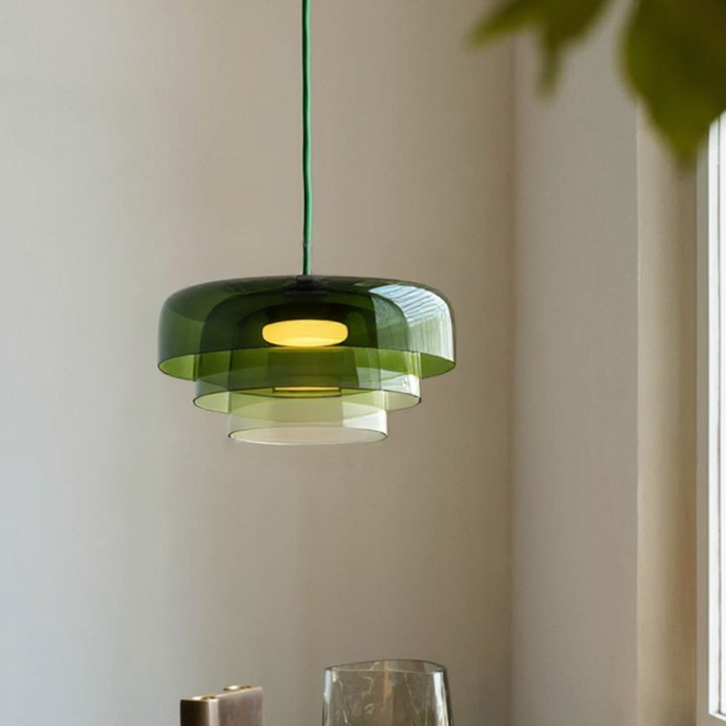 Moderne kreative Glasanhänger Lichter