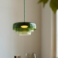 Moderne kreative Glasanhänger Lichter