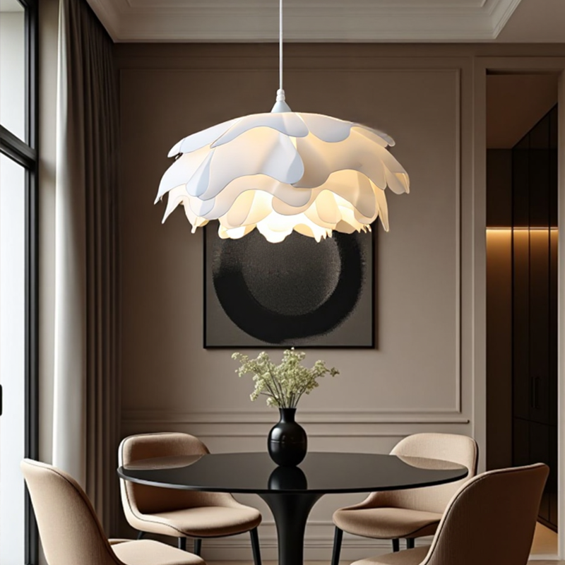 Kreative Blumenheizenlampe