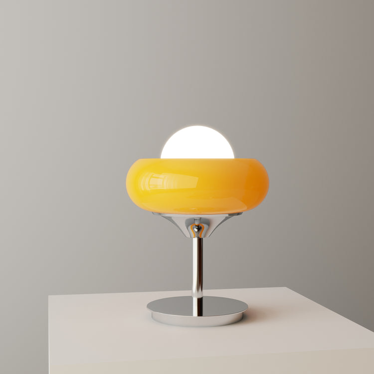 Æggebordslampe i vintage stil