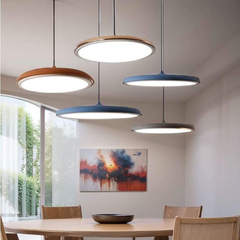 Glarefusion Lampe à Suspension Cookie Moderne Chic