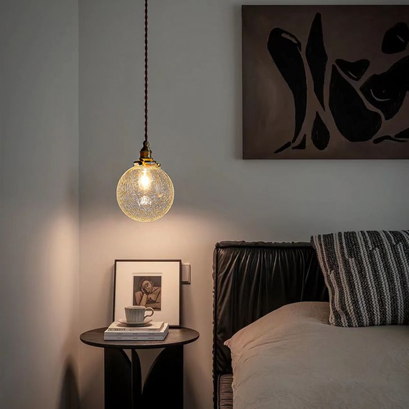 Nordic Modern Pendel i Krystalglas