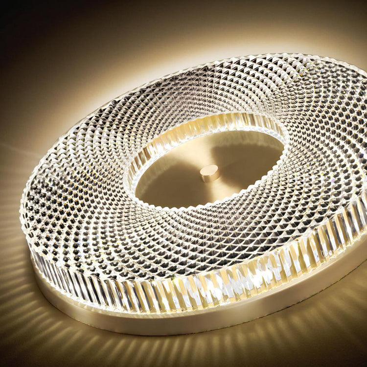 Glarefusion Kreative runde Deckenleuchte aus Acryl