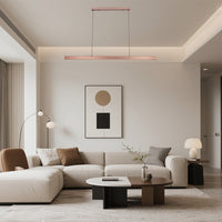 Moderno lampadario a strisce lunghe minimaliste