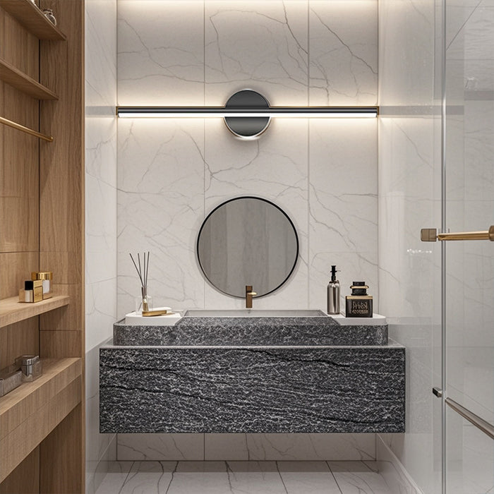 Moderne rund/firkantet LED væglampe