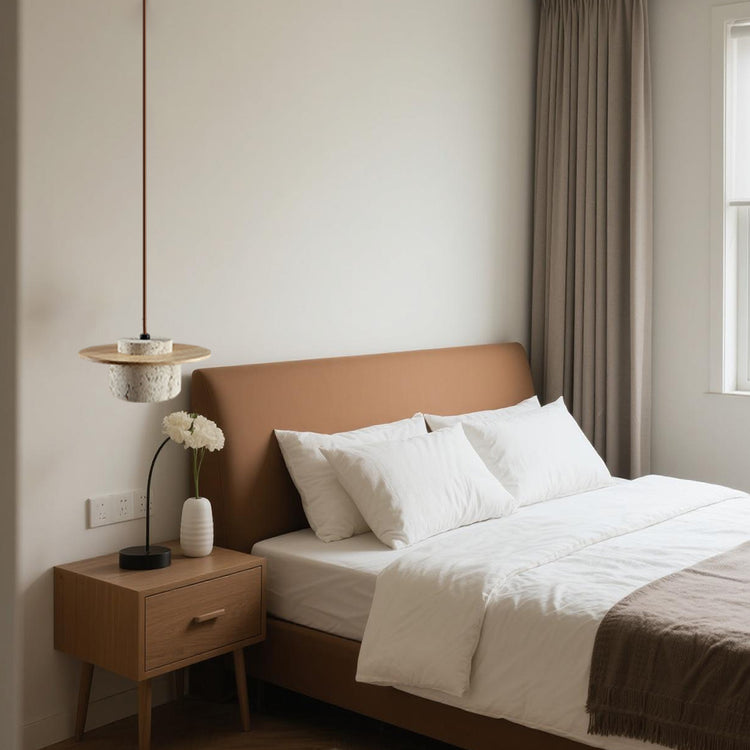 Moderne chik travertin pendel