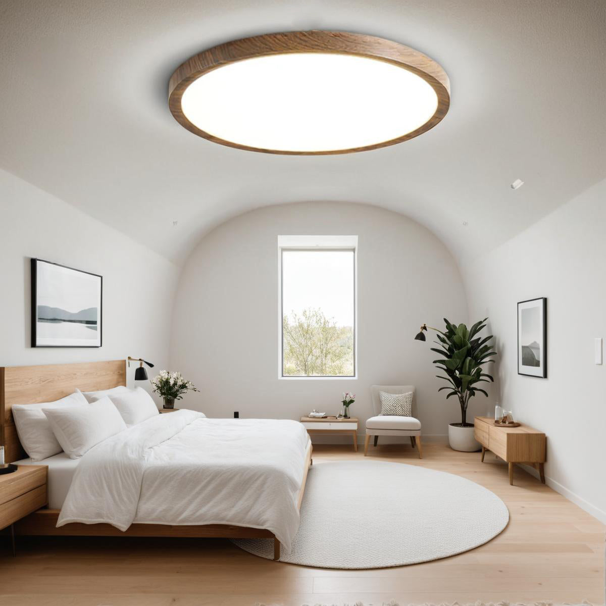 Glarefusion Ultra Thin Round Takljus